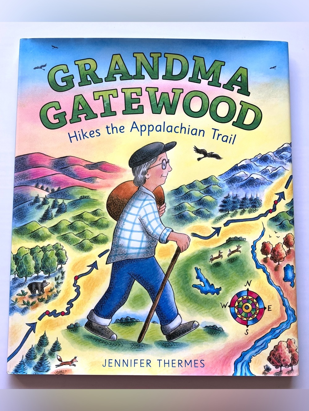 📘3/$18📘 Grandma Gatewood Hikes the Appalachian Trail Hardcover